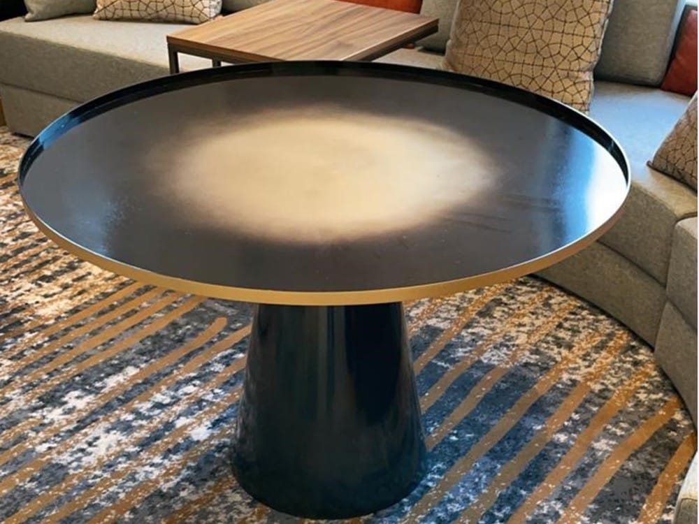 Круглый стальной журнальный столик Vela Arredamenti Кувшин ARCH-00050746 - Вид №1