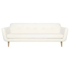 Диван Otto, трехместный, кремовый