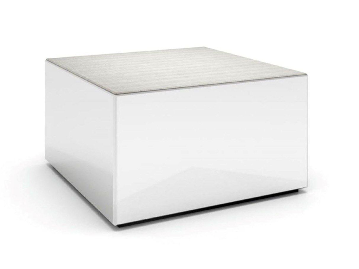 Журнальный столик в бронзовом зеркале или дымчатом зеркале Sicis Cube ARCH-00010689