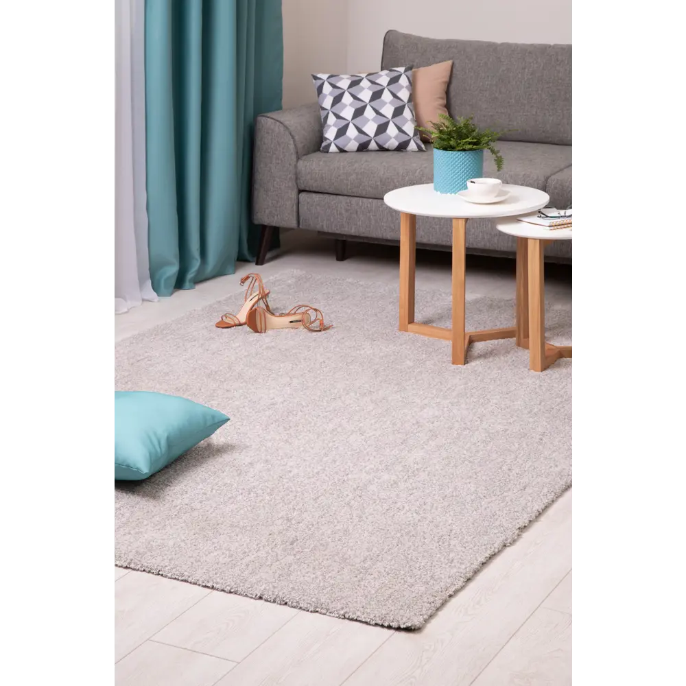 Ковер полиэстер Лавсан Грей 80х150 см цвет серый Amigo STLM-2043370 - Вид №5