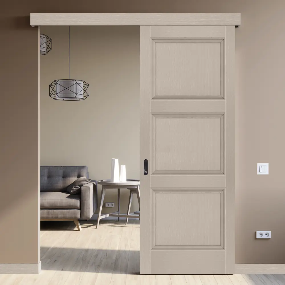 Комплект двери Трилло глухая 70x200 см Hardflex цвет ясень элегант без доборов 89432081 STLM-2179156 МАРИО РИОЛИ  - Вид №2