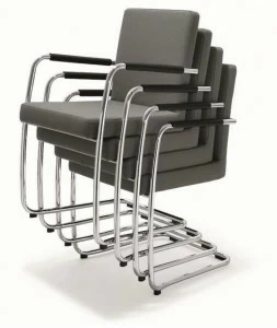 BENE Консольный штабелируемый стул из ткани