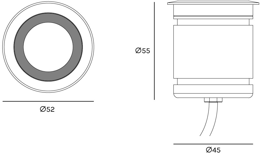 Olev Встраиваемый светодиодный уличный светильник Dot DOT 2.0 sun-id-1440484 - Вид №4