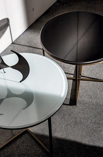 Sovet italia Круглый стеклянный журнальный столик Piktor sun-id-1415933 - Вид №14