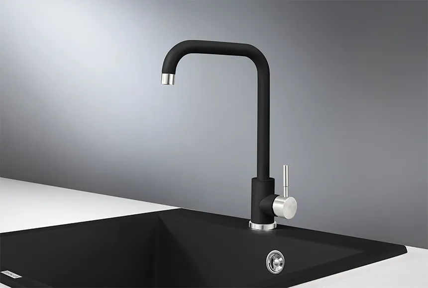 ST-4033, ТУРМАЛИН, СМЕСИТЕЛЬ КУХОННЫЙ GRANULA Standart ST-4033-ST158