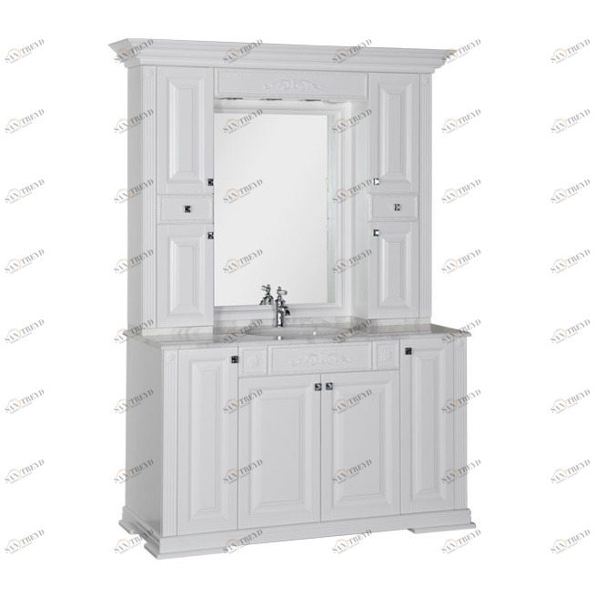 Комплект мебели Aquanet Кастильо 140 белый 00182698