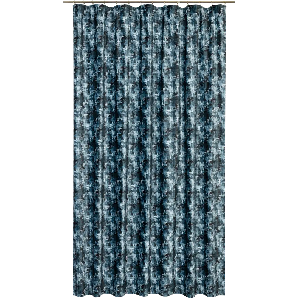 Штора на ленте «Космос» 200x280 см цвет синий GARDEN STLM-2111701