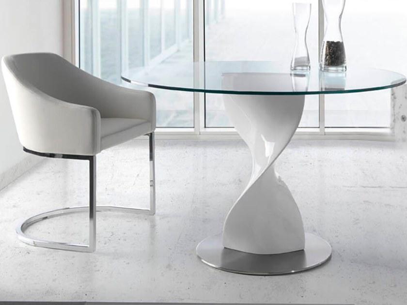 Angel Cerdá Круглый стол из закаленного стекла Urban deco 1001 Angel Cerda - Вид №2