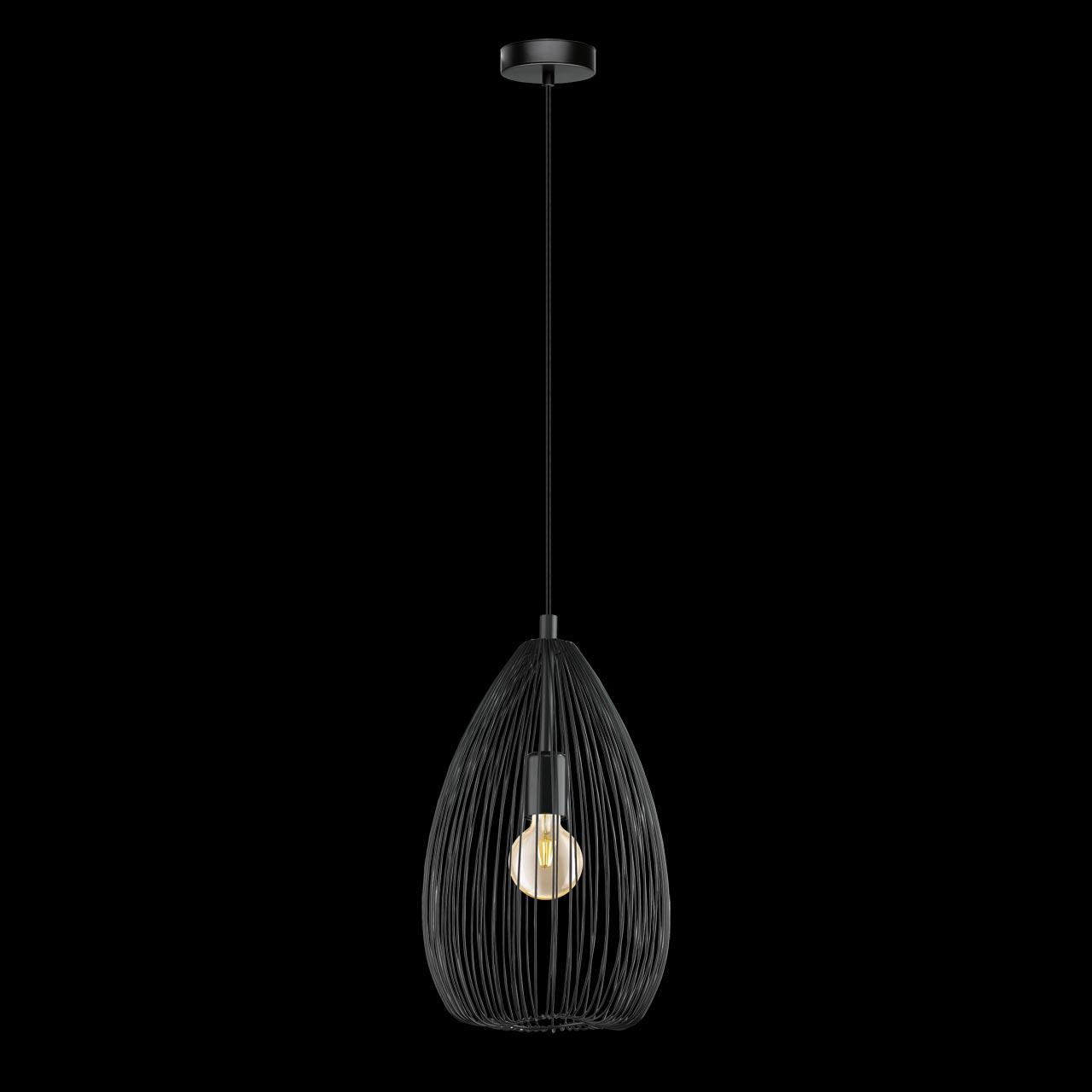 Подвесной светильник Eglo Clevedon 49141 EGLO CLEVEDON 221639 Черный  - Вид №1