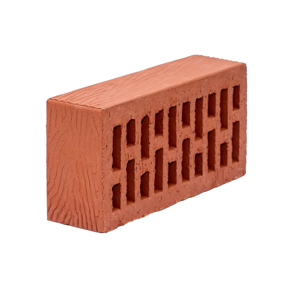 Кирпич облицовочный Керамин М150 красный рифленый 250x120x65 мм 1 НФ STLM-2088592 - Вид №1