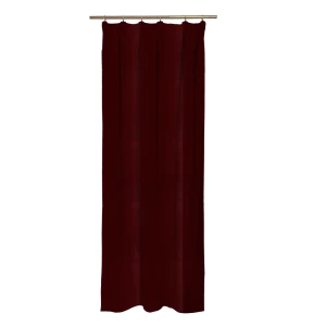 Штора на ленте Rosari 160x280 см цвет бордо 83406994 STLM-2129841