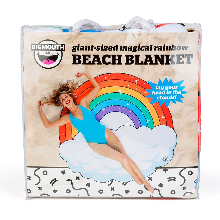 BMBT-0013 Покрывало пляжное , rainbow BigMouth  - Вид №4