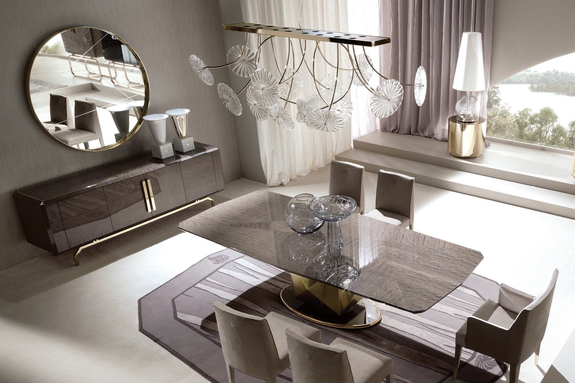 5961 Infinity круглое зеркало - giorgio collection Декор - Вид №2