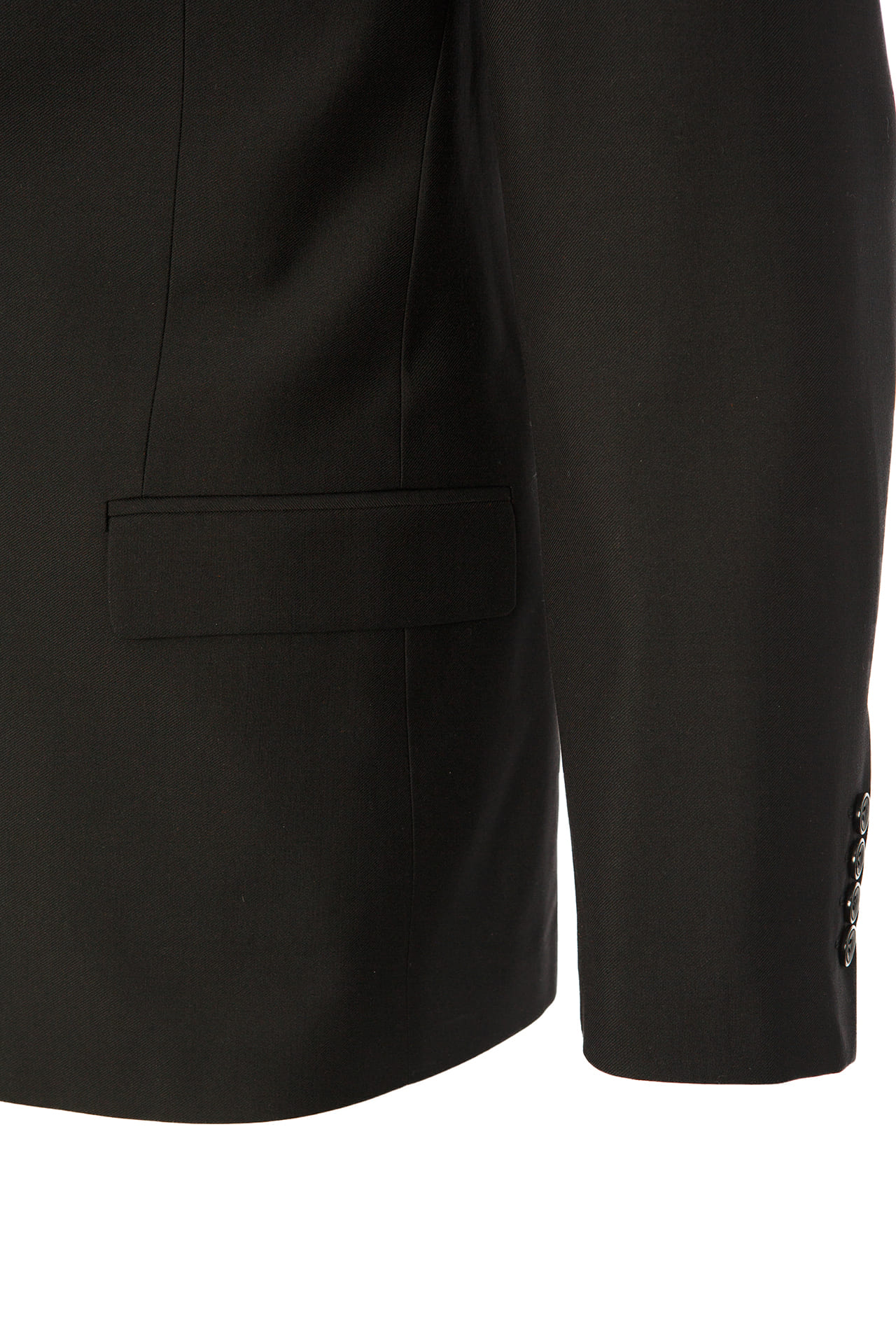 69709 Пиджак мужской slim fit  black El-Risto  Одежда для охранных структур  размер 46/182  - Вид №3