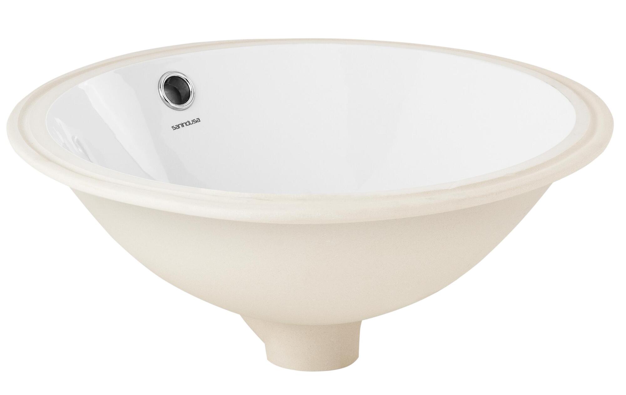 108760004 Накладная раковина под столешницу  круглая Sanindusa Arc - Вид №2