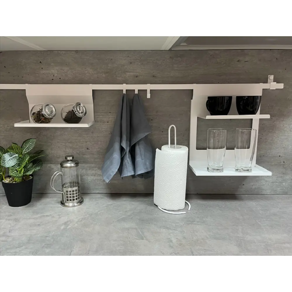 Крючок тройной Delinia 100x51 мм сталь цвет белый STLM-2174706 - Вид №1