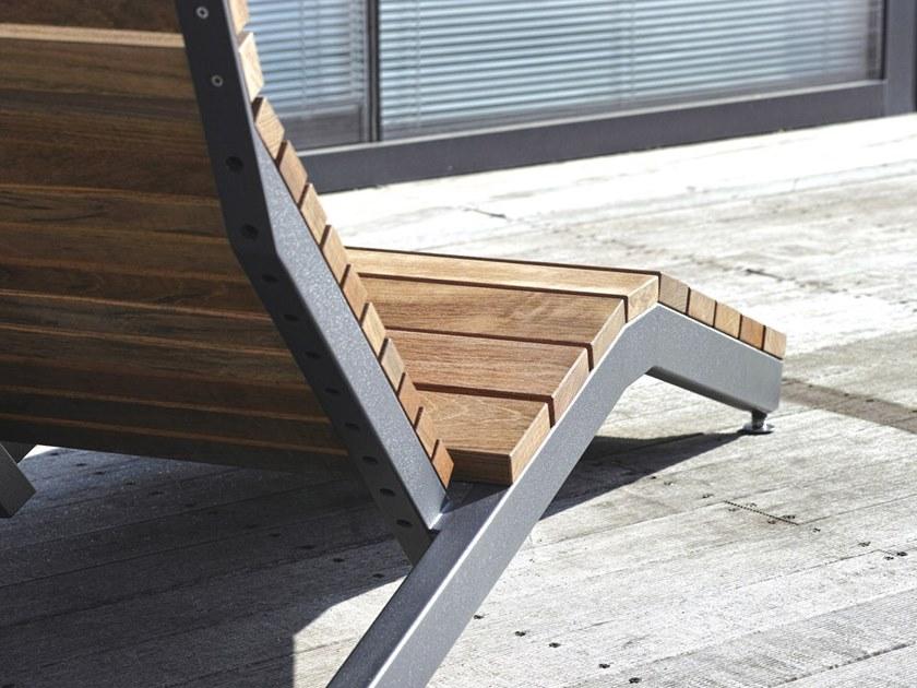 mmcité1 Садовая кушетка из стали и дерева  Rva150  - Вид №15