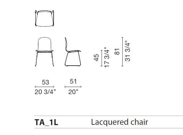 Штабелируемый стул CAPPELLINI Тейт ARCH-00140709 - Вид №10