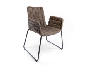 Сани сад стул с подлокотниками