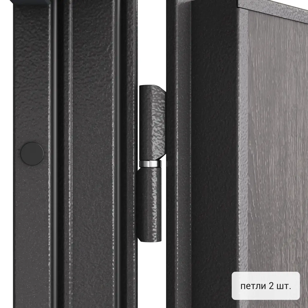 Дверь металлическая Контрол Мария, 960 мм, правая, цвет серый дуб TOREX STLM-2100046 - Вид №9