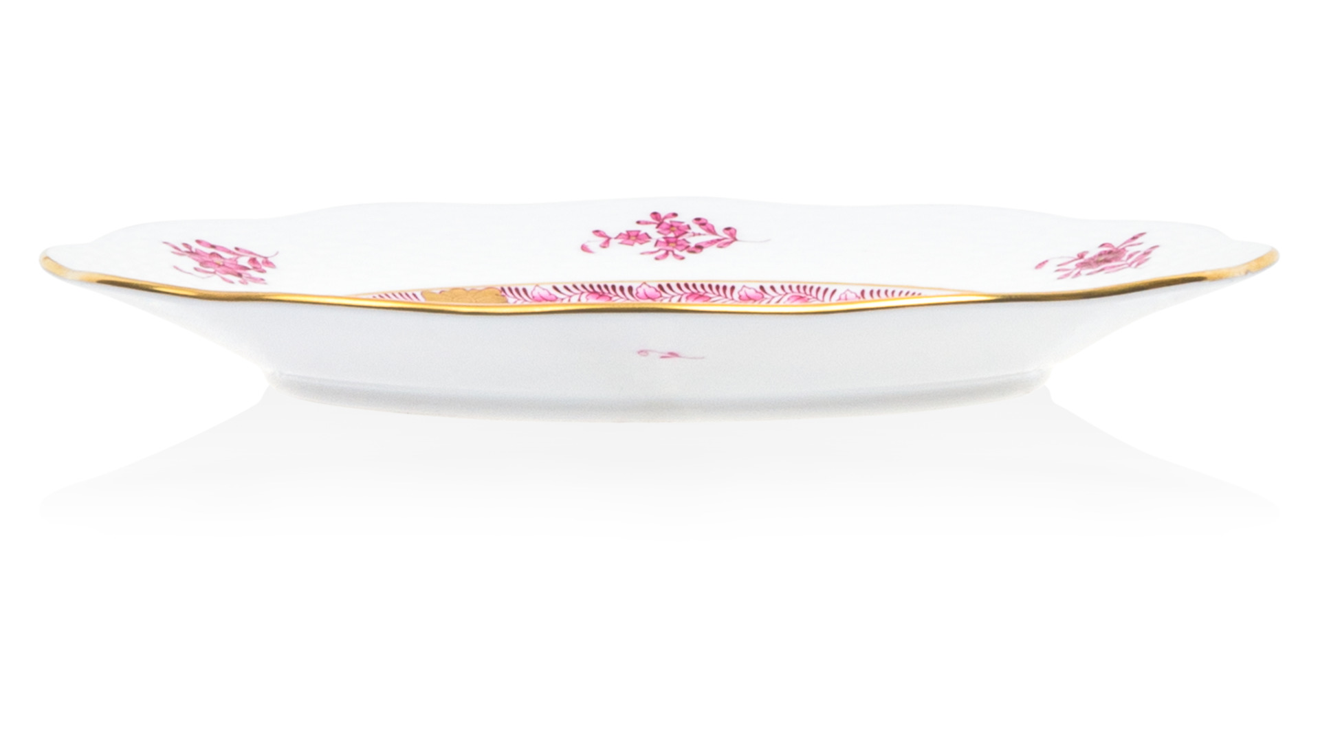 10647562 Herend Набор тарелок 1/2 "Виктория розовая" (Mix&Match) Фарфор, Керамика  - Вид №2