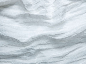 Льняная и хлопковая однотонная ткань