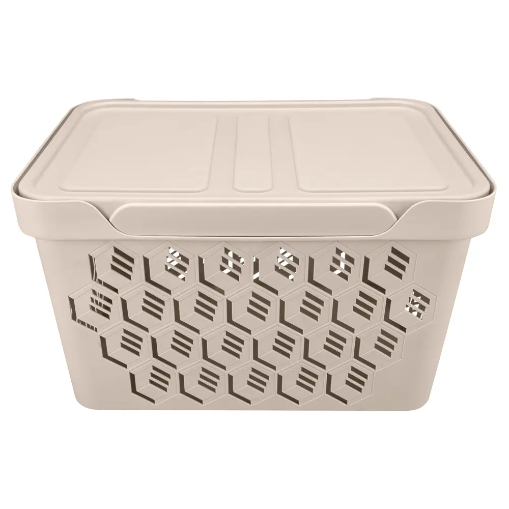 Santreyd Перфорированный органайзер 18 л с крышкой-полкой 82215662 Ящик STLM-0022147 - Вид №2