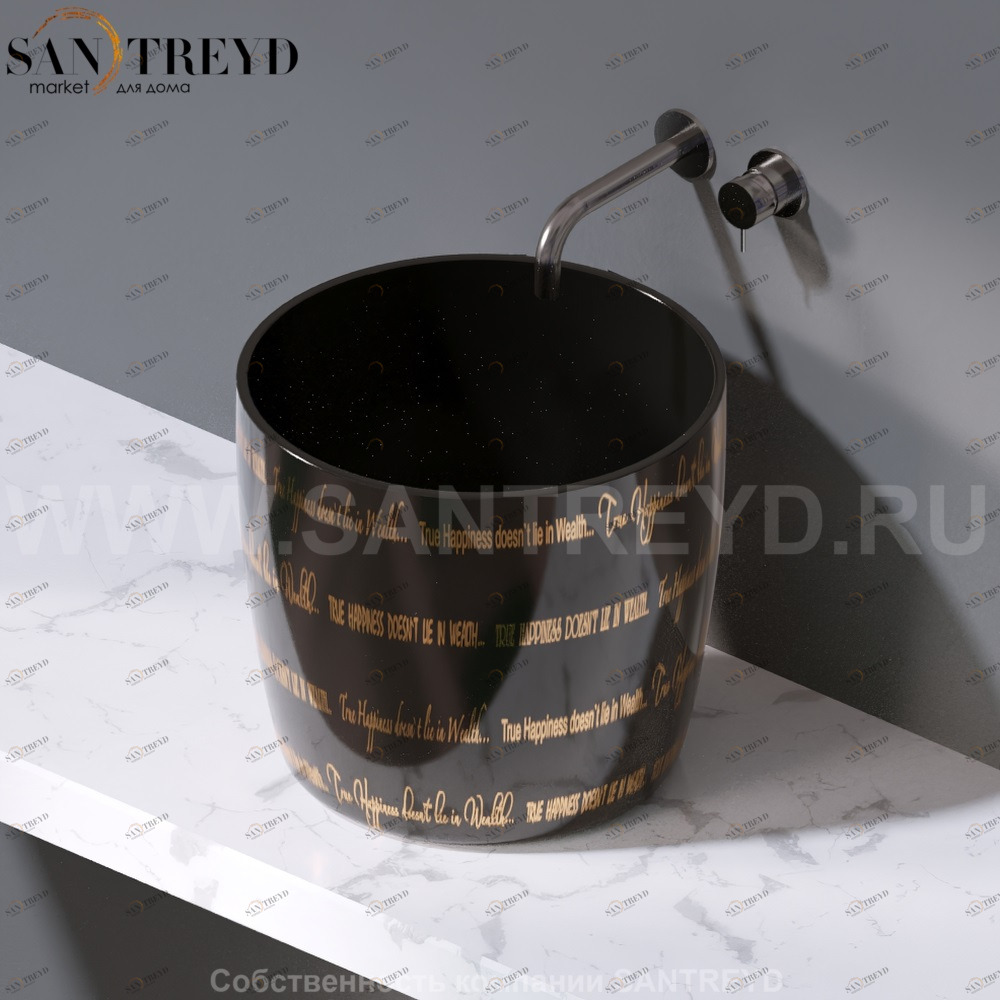 L106.421G Накладная раковина на столешницу  овальная A. e T. Italia PILLAR AeT ITALIA