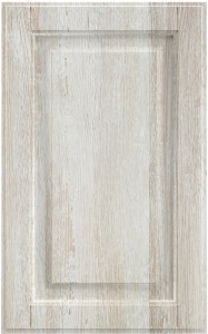 Фасады для кухни Кантри Фрезеровка «Честер» Дуб винтаж белый №514