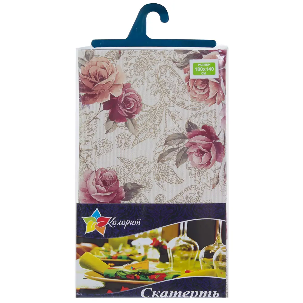 Скатерть «Розы» 180х140 см ПВХ Santreyd STLM-2137261 - Вид №2