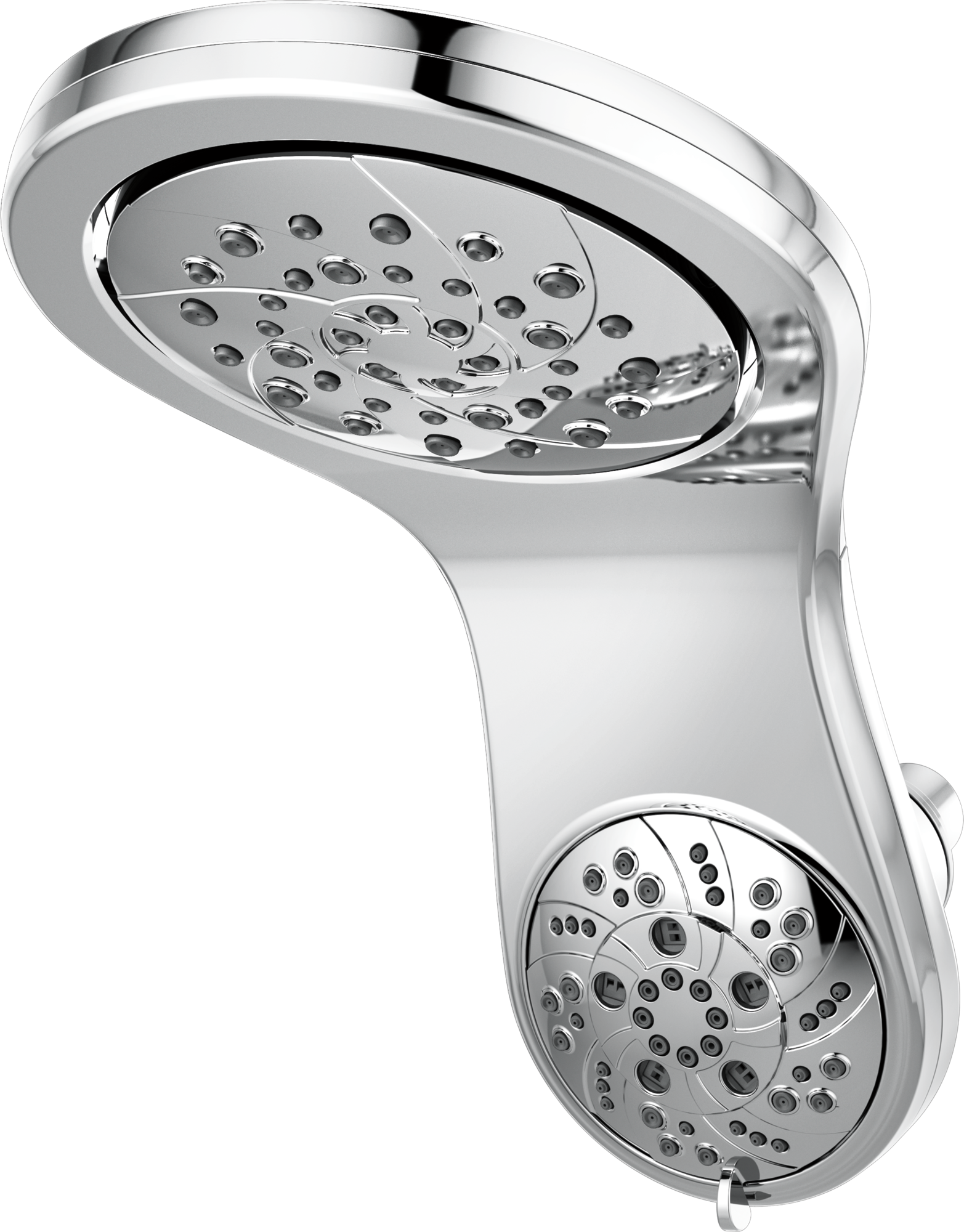 58581-PK HydroRain® H2Okinetic® In2ition® Душ два в одном с 5 настройками Delta Faucet Universal Showering Хром  - Вид №1