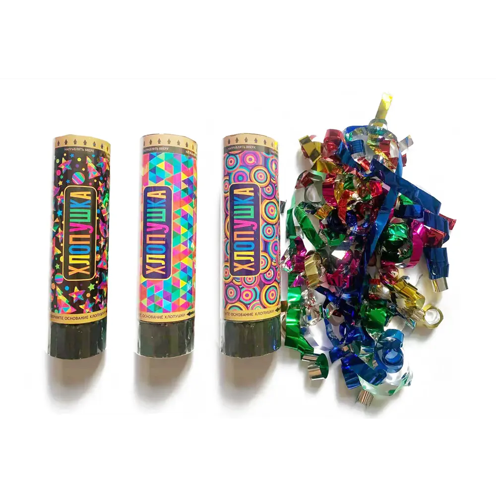 Хлопушка пружинная 15 см в ассортименте Santreyd STLM-2040665 - Вид №1