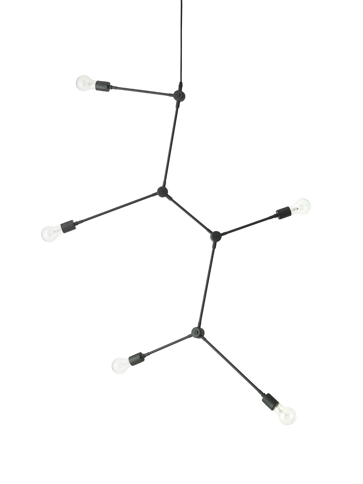 5709262979073 Люстра Harrison, черная, UL LuceLight 