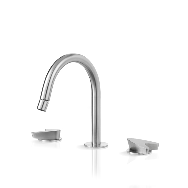 Смеситель на три отверстия для биде с изливом ARW022 linki 