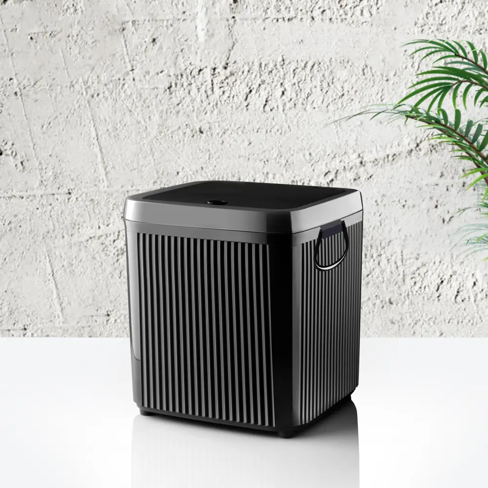 Контейнер для мусора Glew 5 л пластик цвет черный Santreyd STLM-2172823 - Вид №1