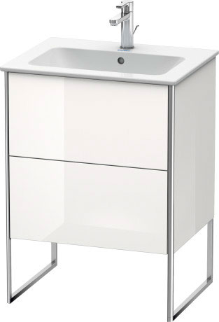 XS444500707 XSquare Тумбочка напольная Бетонно-серый матовый декор Duravit - Вид №2
