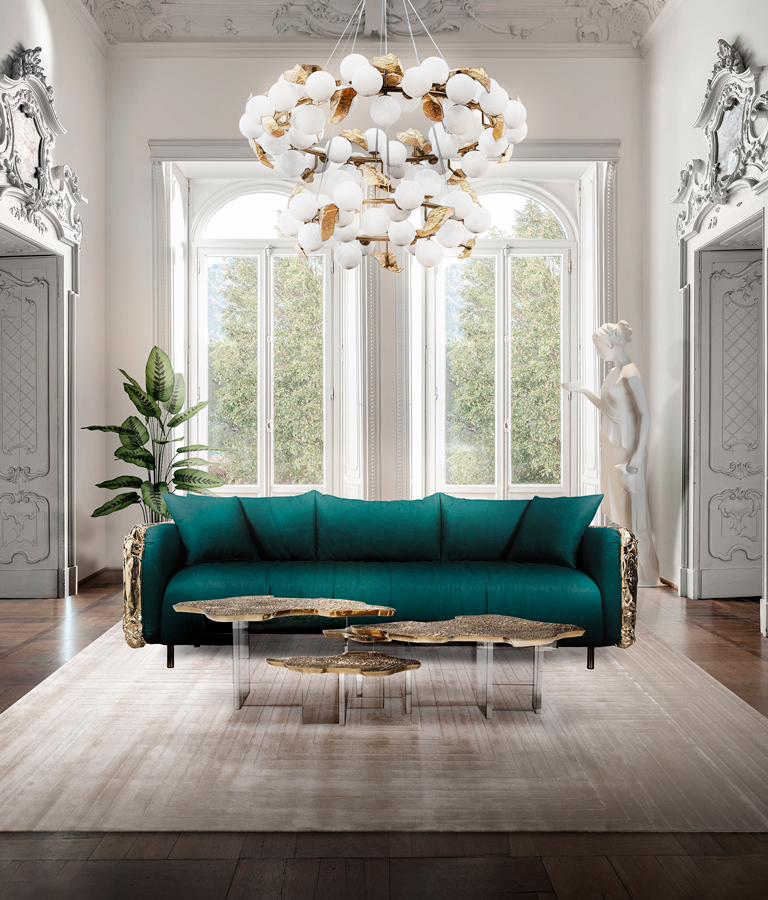 0-115 Центральный стол Monet с патиной  Boca Do Lobo  - Вид №19