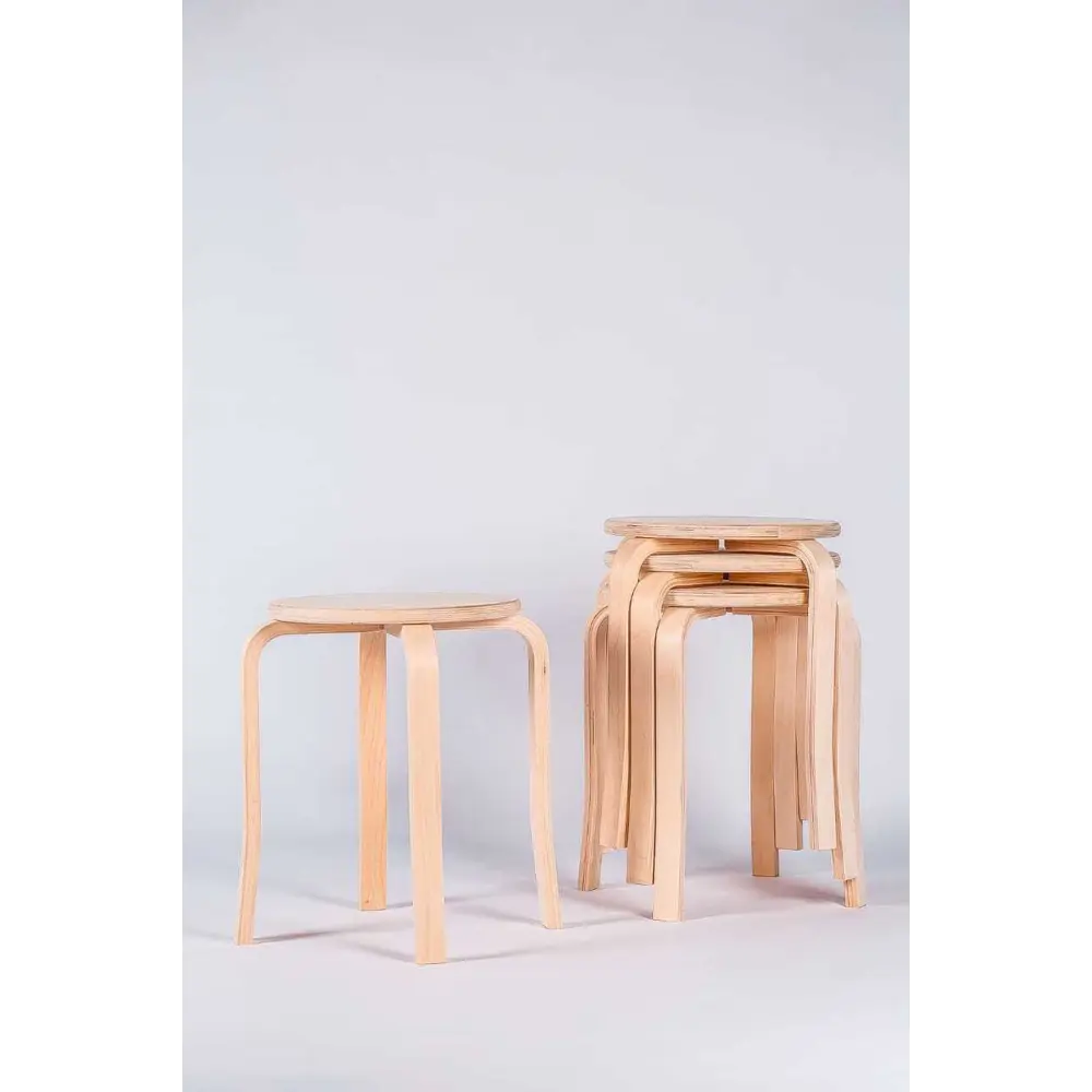 88796852 Табурет 45x43x43 см дерево STLM-0871427 Santreyd  - Вид №3