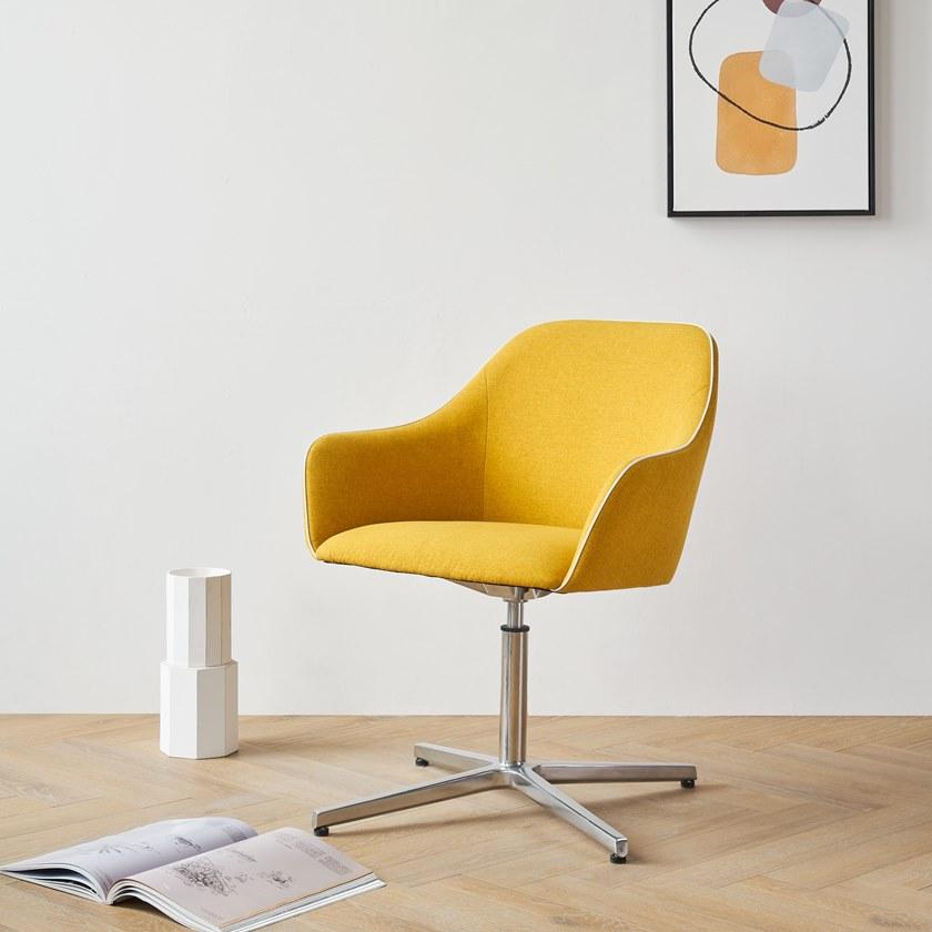 Grado Design Вращающееся кресло из ткани с 4 спицами и подлокотниками Lord Lod-ch-09-4s - Вид №5