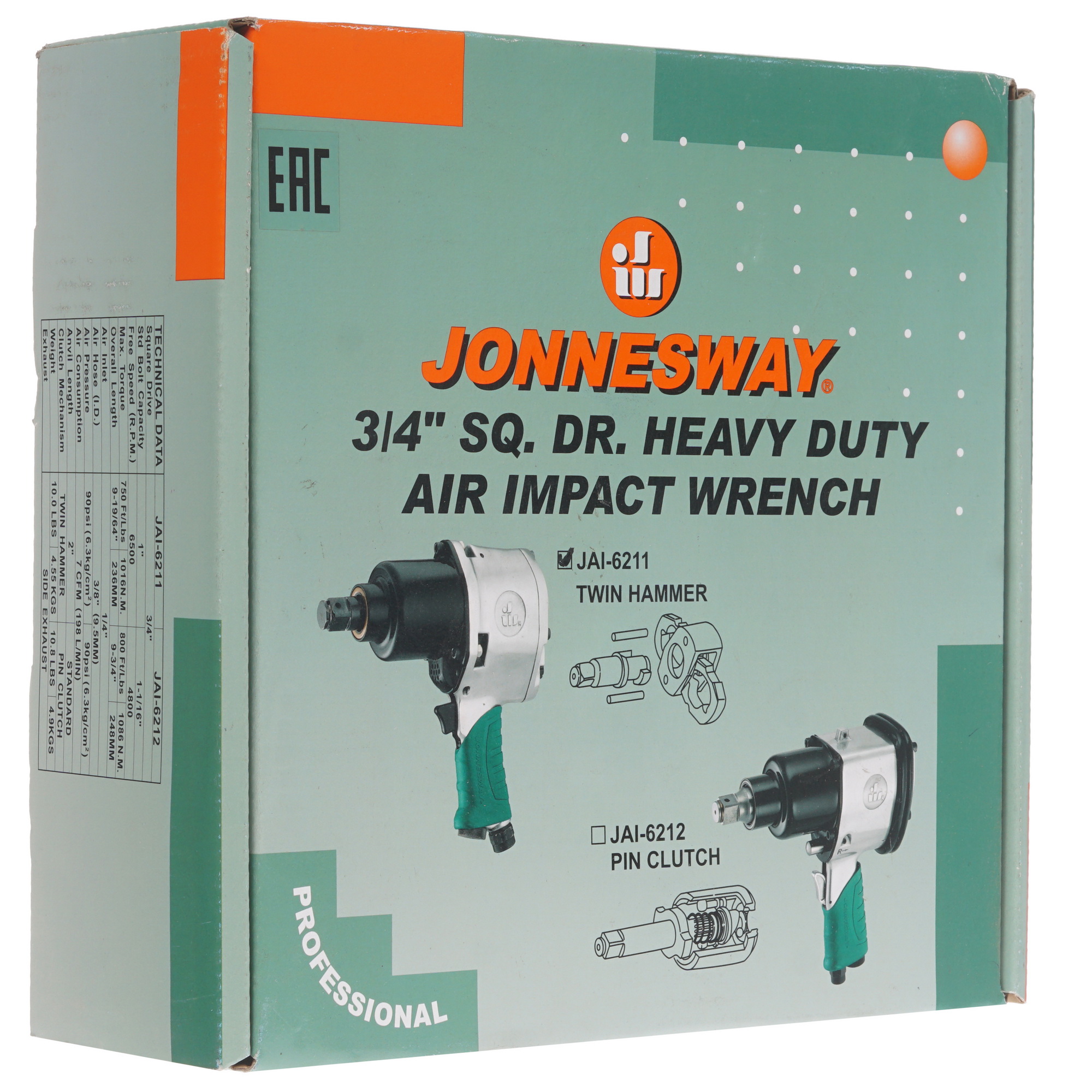 Пневмогайковерт Jonnesway JAI-6211 1137337 STDN-0060618 - Вид №6