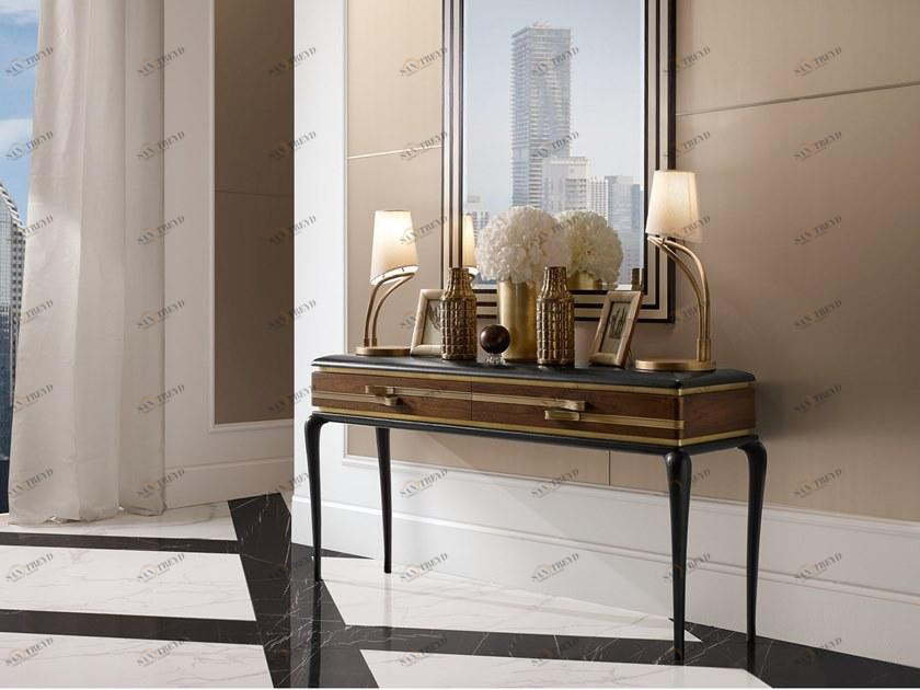 A.R. Arredamenti Прямоугольная консоль с ящиками Dilan D24