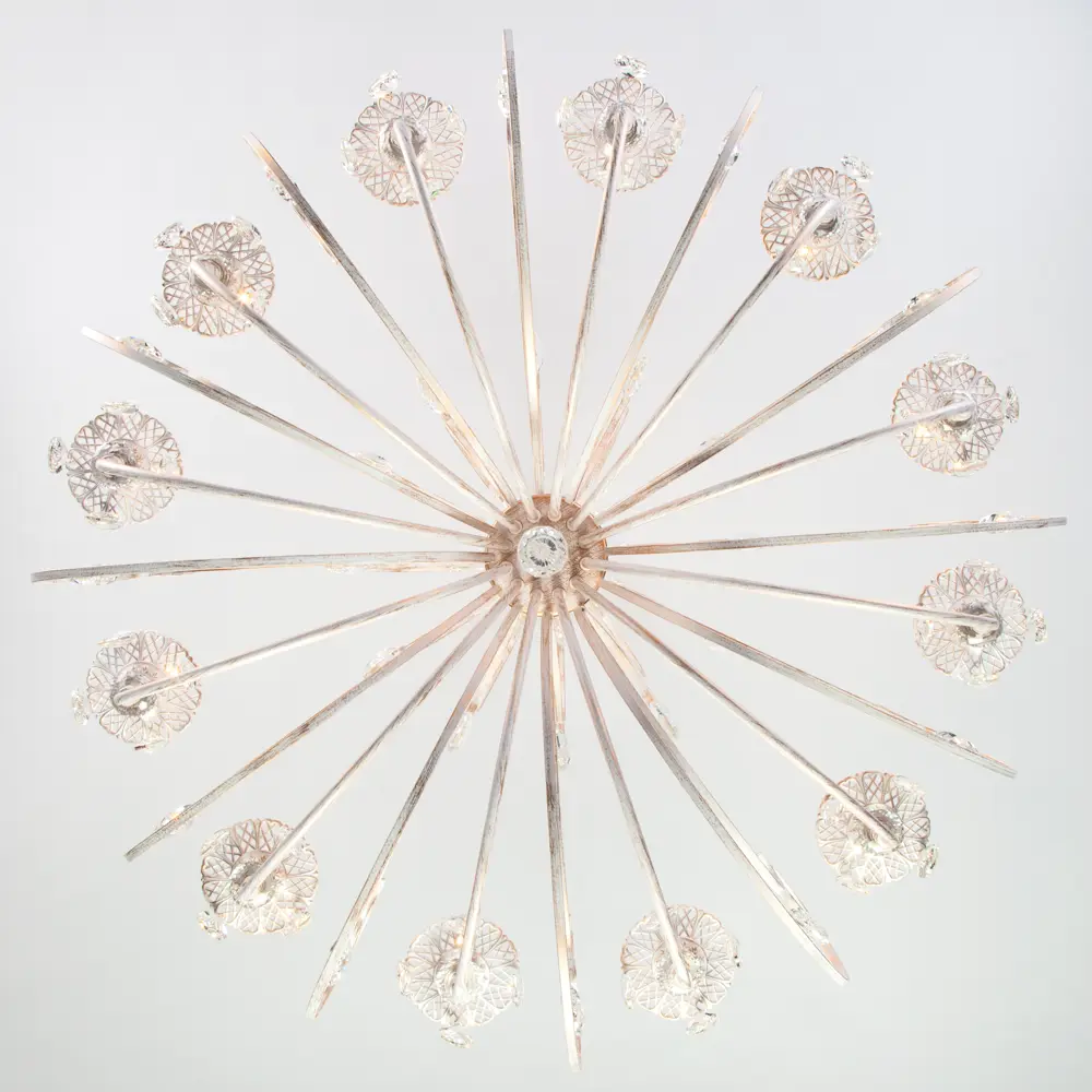 Люстра подвесная Alda 3305 12 ламп 48 м² цвет золотой Eurosvet STLM-2186732 - Вид №2