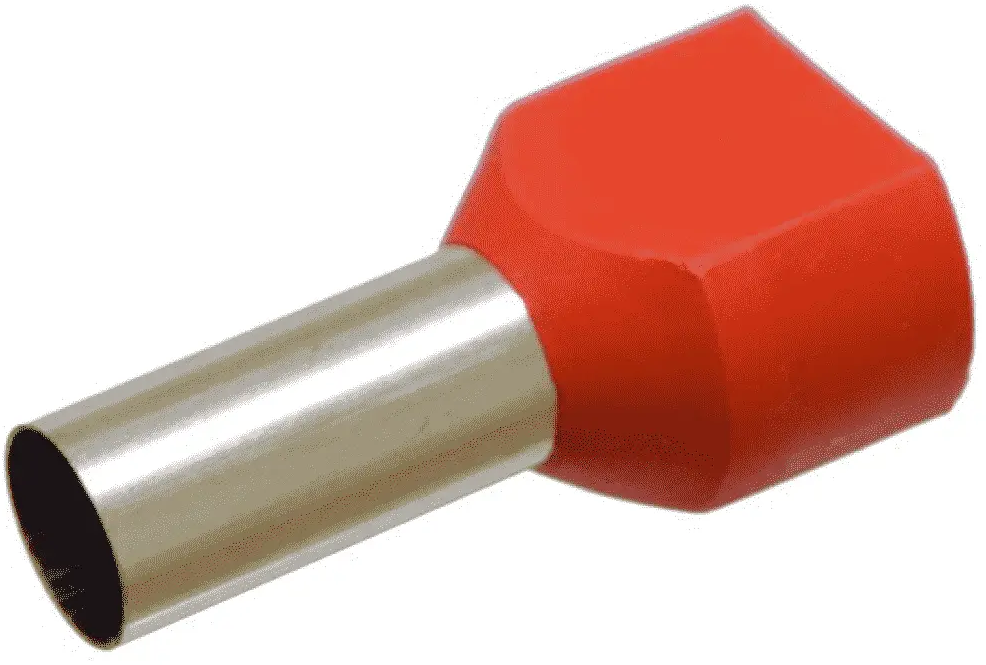 Наконечник-гильза DUWI НШВИ 2 для проводов 16-14 мм (25 шт) 85346923