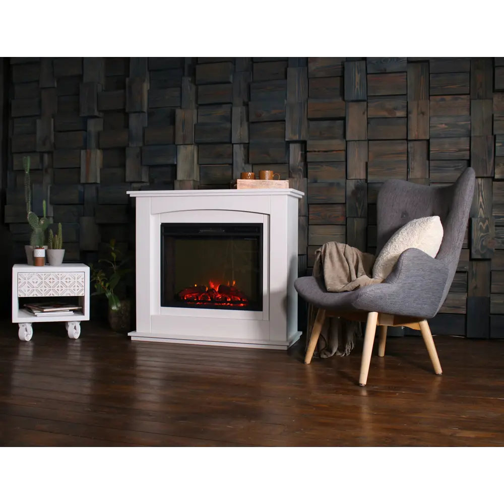 Обрамление для электрического камина Canada 25.5 WT с подсветкой REALFLAME STLM-2025884 - Вид №8