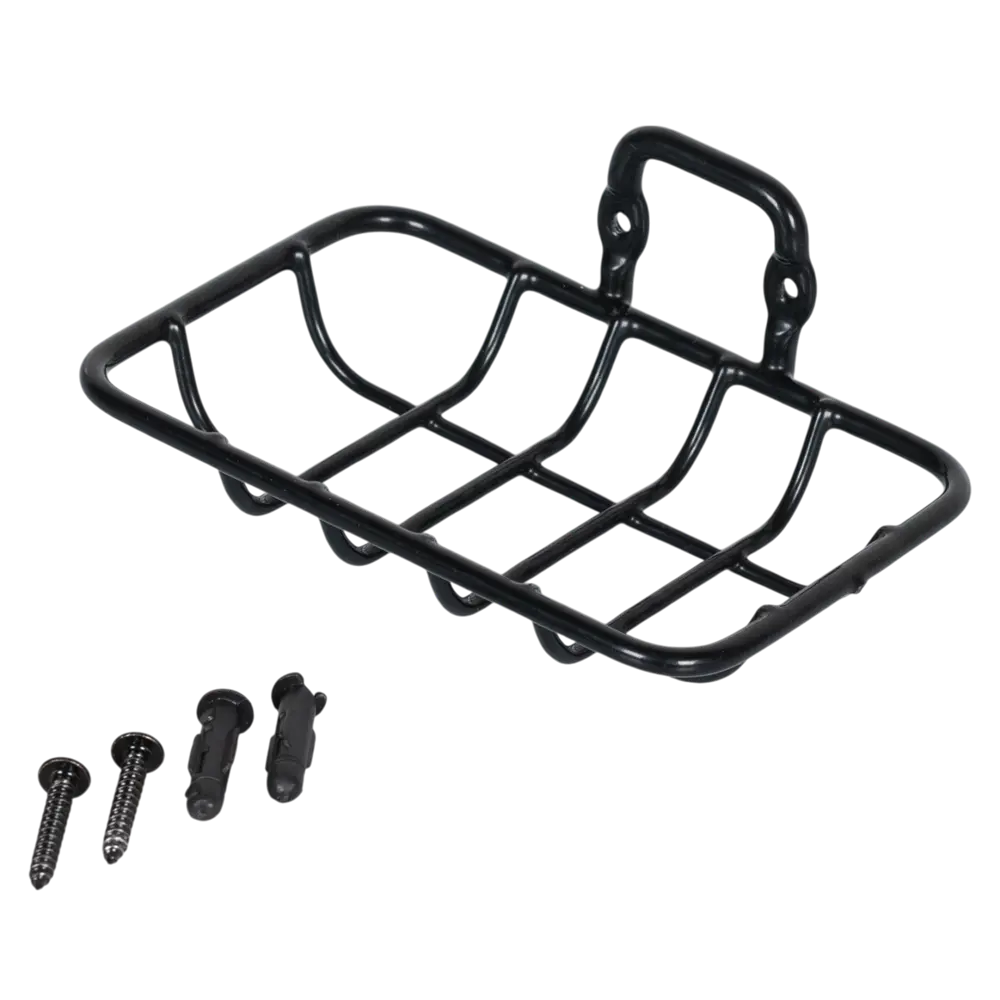 Мыльница SWENSA Trait настенная металлическая черная 89392851 STLM-1575996 - Вид №3