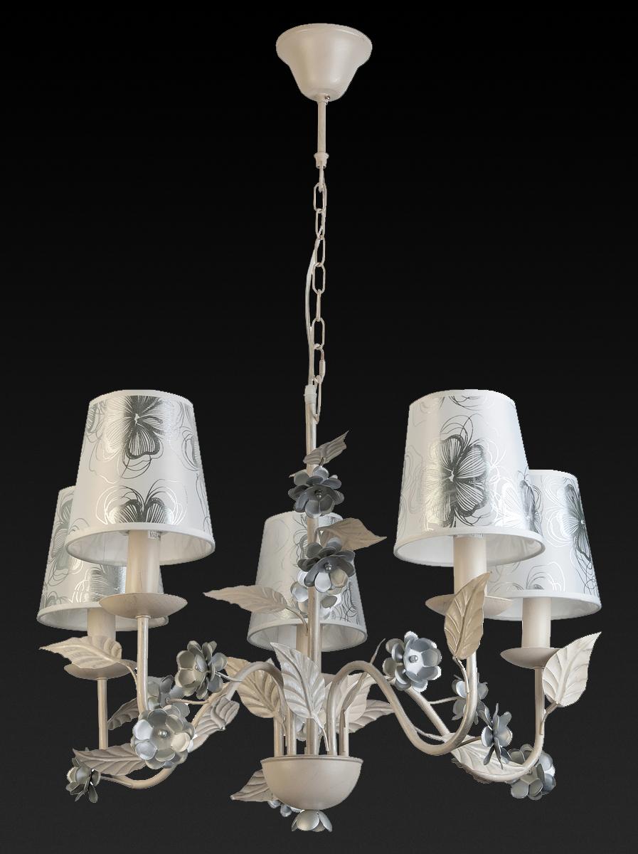 Подвесная люстра Toplight Madlyn TL5630D-05WH TOPLIGHT ДИЗАЙНЕРСКИЕ, MADLYN 186074 Белый  - Вид №2