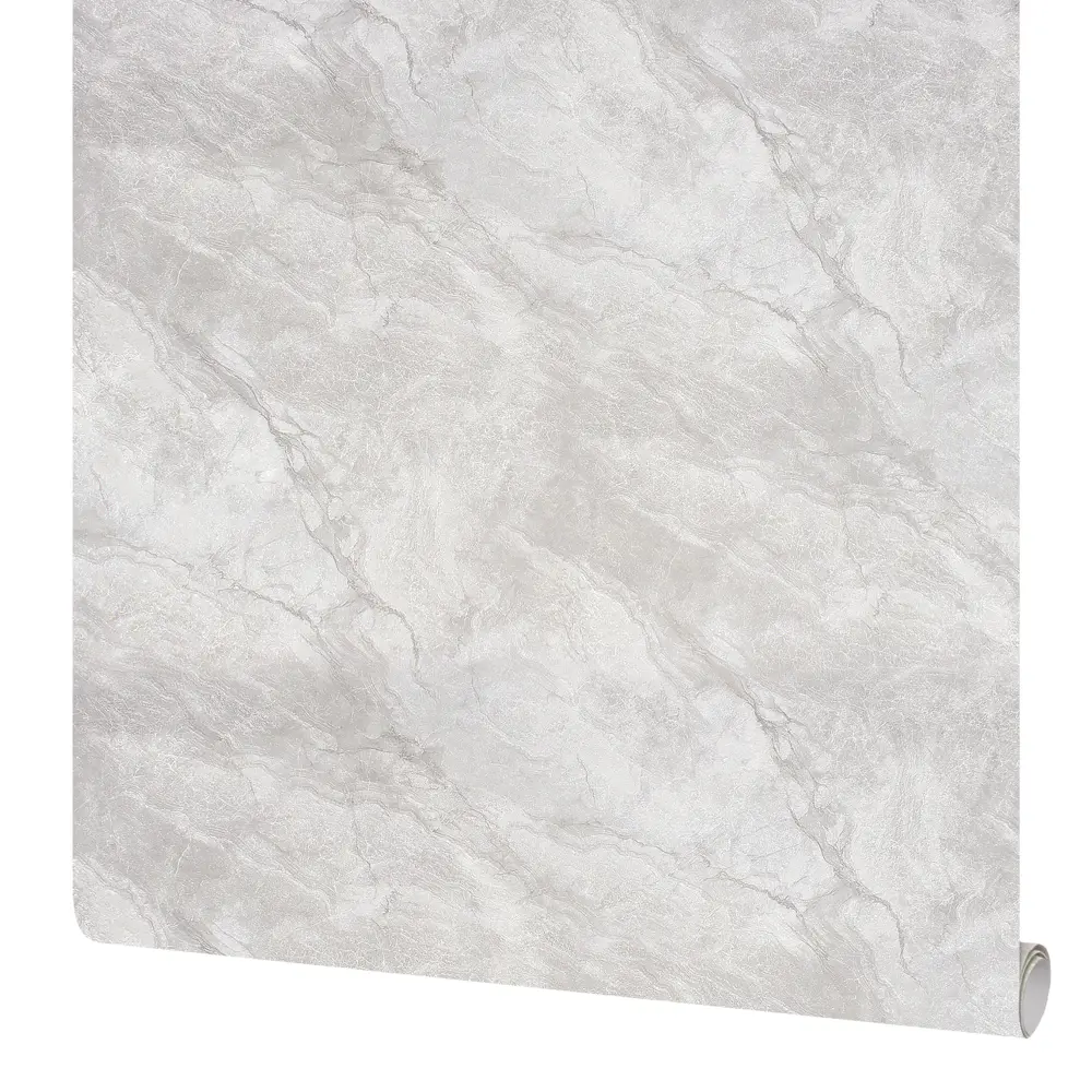 Обои флизелиновые Belvinil Агат серо-белые 1.06 м - абстрактный дизайн 89423434 STLM-1571715