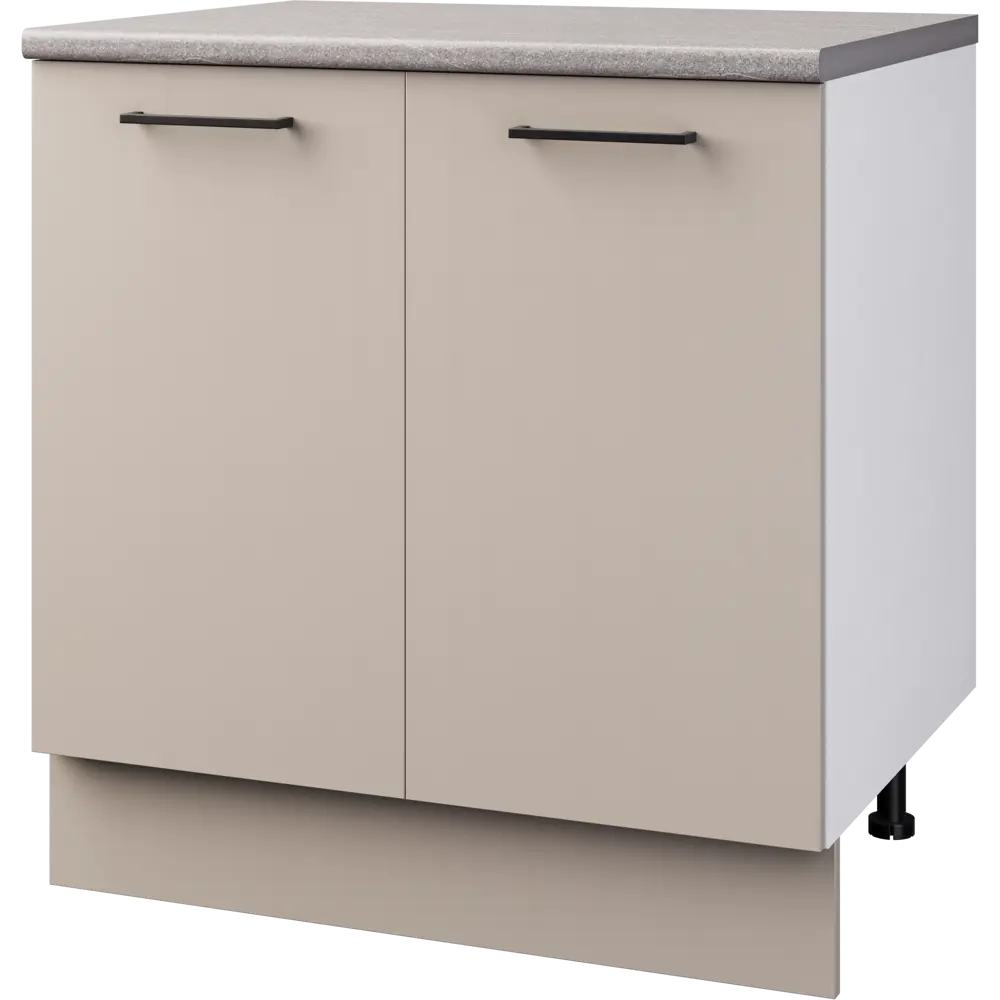 Напольный шкаф Орель 80x85x60 см ЛДСП цвет бежевый Santreyd STLM-2185032 - Вид №2
