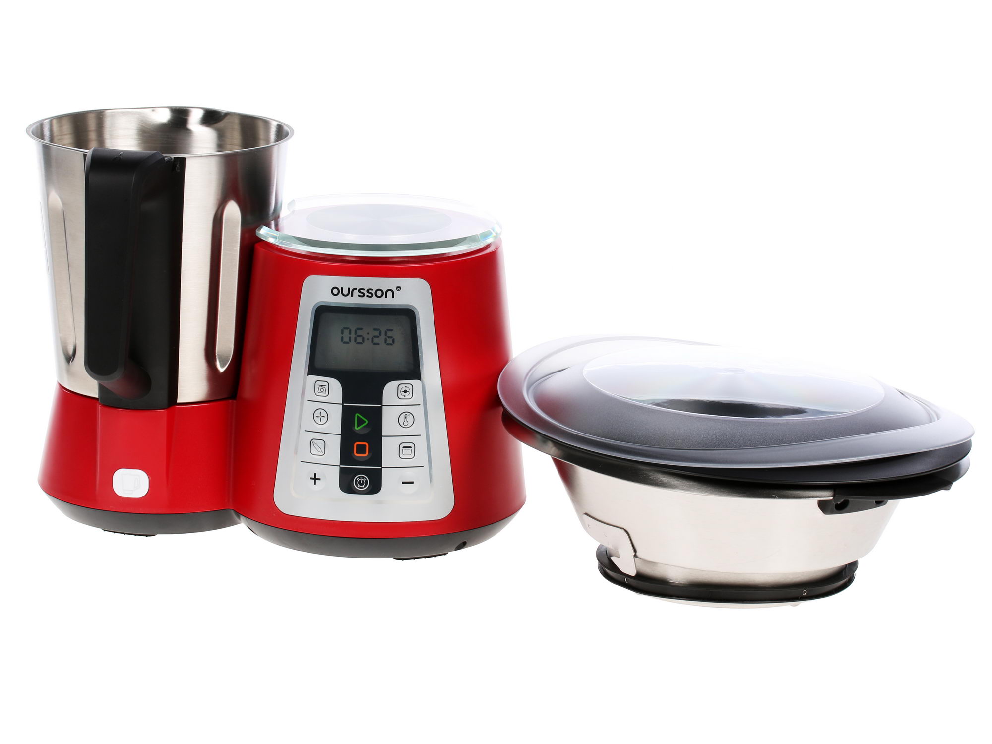 1010554 Кухонный комбайн Oursson KM1010HSD/RD красный STDN-0141845 - Вид №8