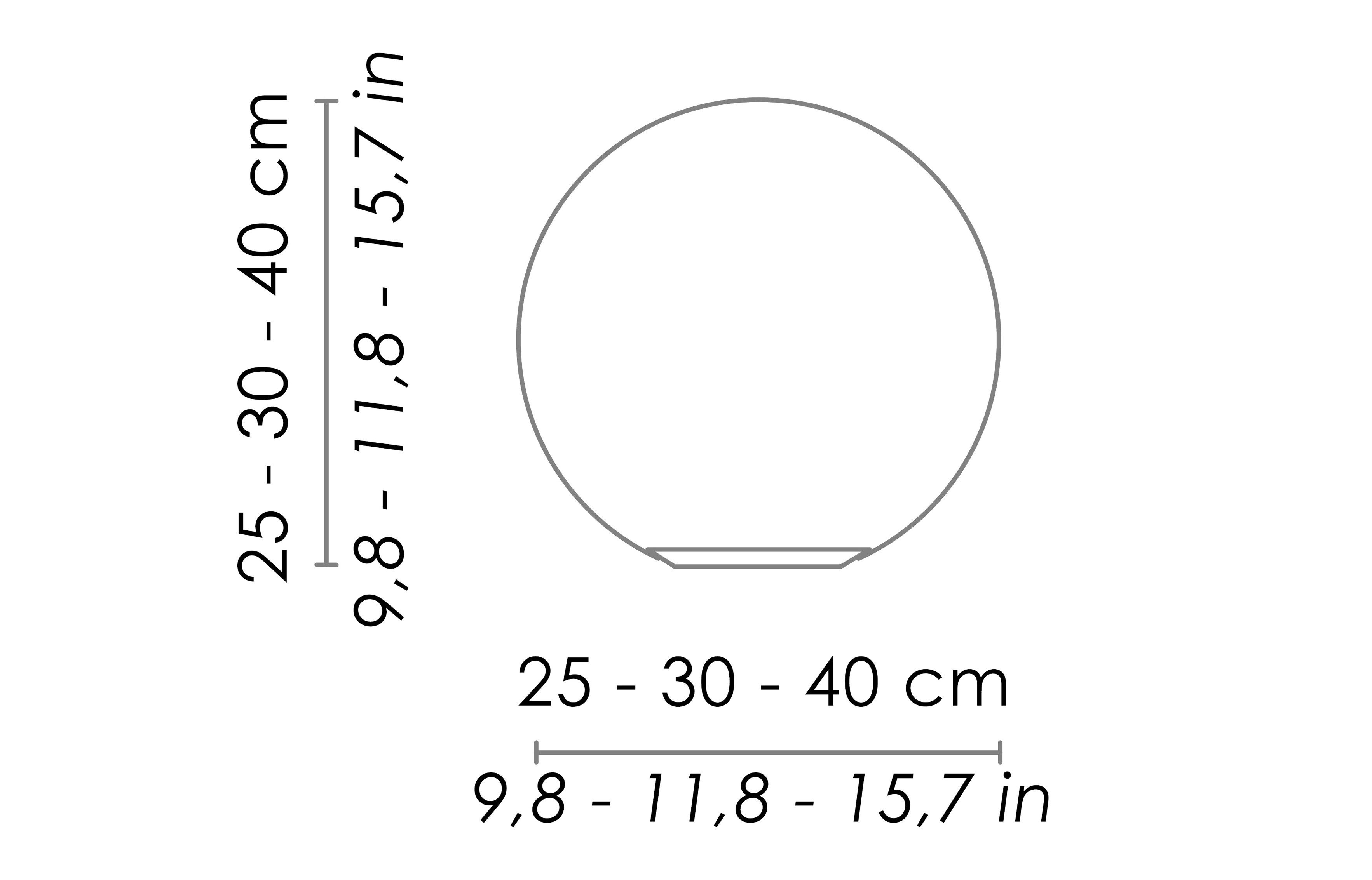 Стеклянная настольная лампа Zafferano Sferis ARCH-00053902 - Вид №2